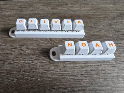 Keyboard Fidget Toy - gepersonaliseerd