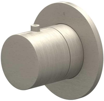 IVY Bond Symmetry Afbouwdeel voor Inbouwstopkraan met Rond Rozet - Geborsteld Nickel PVD