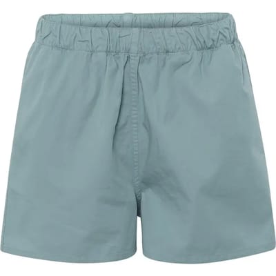 Damesbroek in keperstof Colorful Standard Organic steel blue