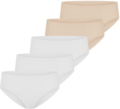 Schiesser Dames slip / onderbroek 5 pack Invisible Cotton