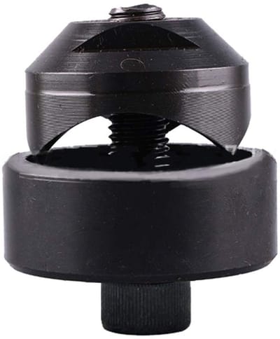Dailygoods- Gatboor Hoogwaardige Metaal - 16 mm/50 mm - Antislip - Schokbestendig - Duurzaam - Geschikt voor Q.Max Plaatmetaal - Boor