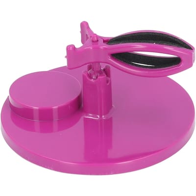 Nagellakhouder Anti-lek Nagellakfleshouder Handsfree Gelnagel Accessoirehouder Nagellak Tool Klem Paars