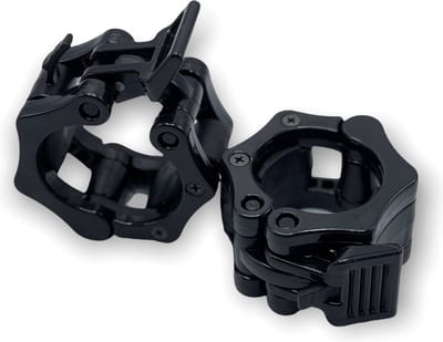 Padisport Lock Jaw 50mm Zwart - Barbell Clips - Haltersluiting - Halter Clips - Halterstangsluiter - 50 Mm - Halterklem - Barbell Lock