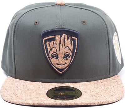 Marvel Guardians Of The Galaxy Snapback Pet Groot Character Bruin/Groen