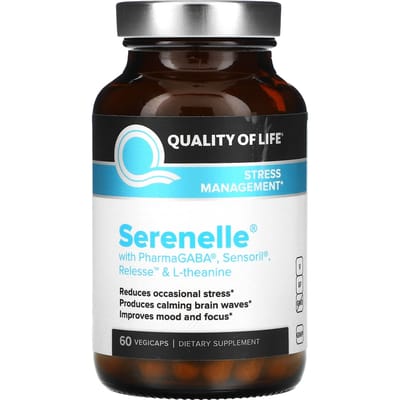 Levenskwaliteit, Serenelle, stressmanagement, 60 plantaardige capsules