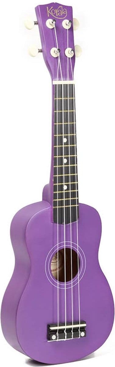 Sopraan ukelele - Korala UKS-15 - Lindenhouten Body - Gitaarmechanieken - Paars