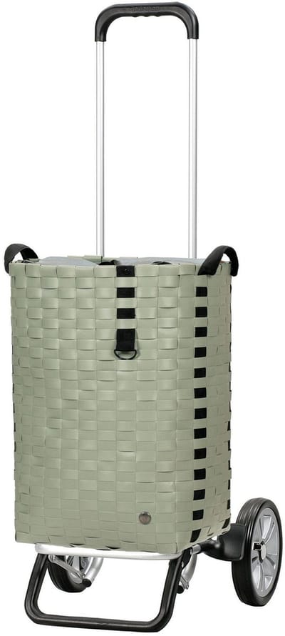 Andersen Shopper Alu Star Shopper Silja Winkelwagen 65 cm - 53 L - sage green