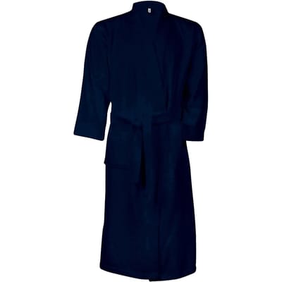 Luxe Kimono badjas merk Kariban Navy blauw - L