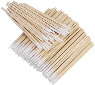 Dailygoods - Wattenstaafjes 200 Stuks - Houten Applicatoren voor Schoonheid en Make-up
