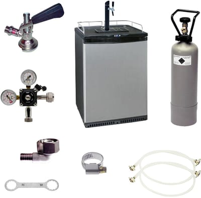 Complete set - biertap (bierbaar) - incl. tapzuil en compensatorkraan, Type A