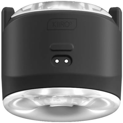 Kiiroo PowerShot Masturbator - Automatische & Interactieve Stroker voor Mannen - App Gestuurd (Bluetooth) - Dubbele Vibratiemotoren - Compact Reisformaat - Zwart -