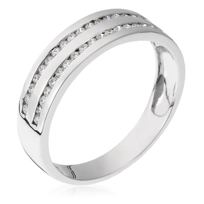 Orphelia RD-3364/50 - Ring - 18 Karaat Witgoud / Diamant 0.42 ct