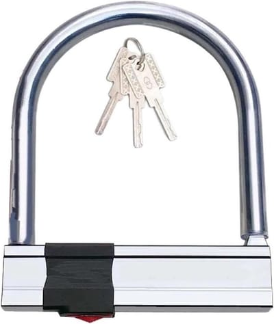 Motorslot - Schijfrem slot - Diefstal beveiligen - C-klasse anti-diefstal - 10 cm - Zwart