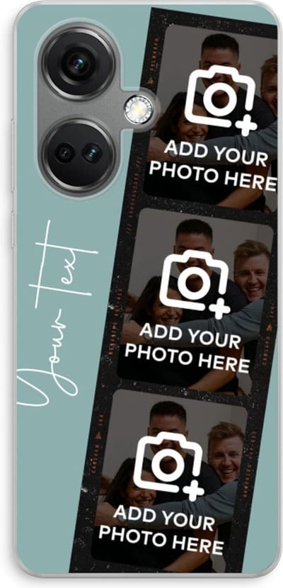 Gepersonaliseerd - Case Company® - Hoesje geschikt voor OnePlus Nord CE 3 hoesje - Filmrol N°1 - Soft Cover Telefoonhoesje - Bescherming aan alle Kanten en Schermrand