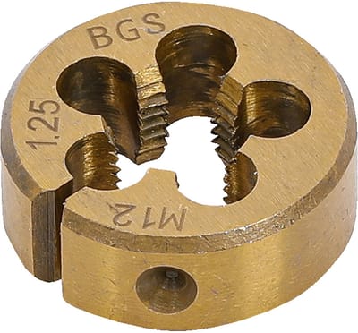 BGS Draadsnijplaat - M12 x 1,25 x 30 mm