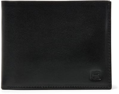 Heren Billfold dR Amsterdam | Leren portemonnee voor heren | Billfold met 2 briefgeldvakken en ruimte voor 10 betaalpassen | Muntgeld veilig afsluiten met drukknop | RFID-bescherming | Ideaal cadeau voor mannen | 2511