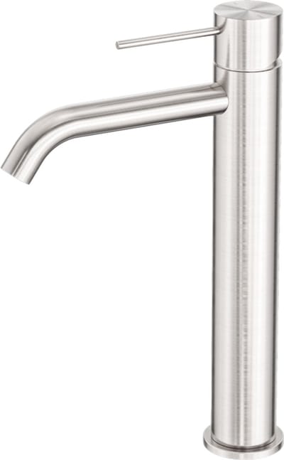 Owen & Finch Wastafelmengkraan 1-Gats Hoog Model Geborsteld Nikkel | Brushed Nickel | RVS