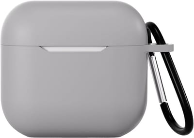 Zachte Siliconen Hoesjes met Karabijnhaak voor AirPods 4 - LED Zichtbaar