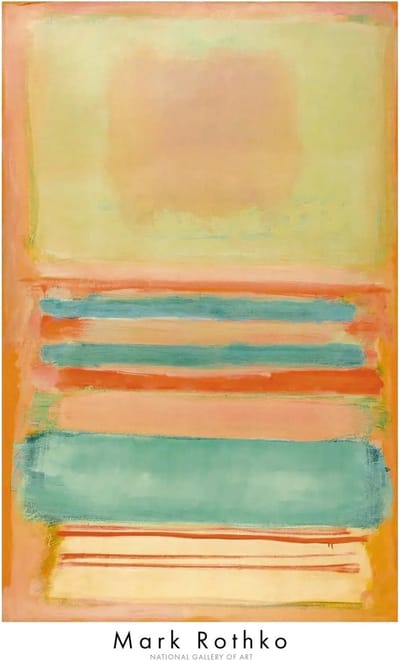 Kunstdruk Mark Rothko No, 7 / No, 11 1949 63,5x101,5cm