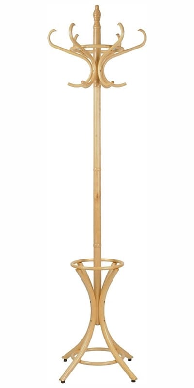 Stema - Vrijstaande Kapstok - 184cm - Draaibare Kroon - Natuurlijk