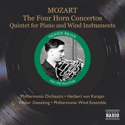 Walter Gieseking, Philharmonia Orchestra, Herbert Von Karajan - Mozart: Four Horn Concertos | Quintet For Piano And Wind Instruments (CD)