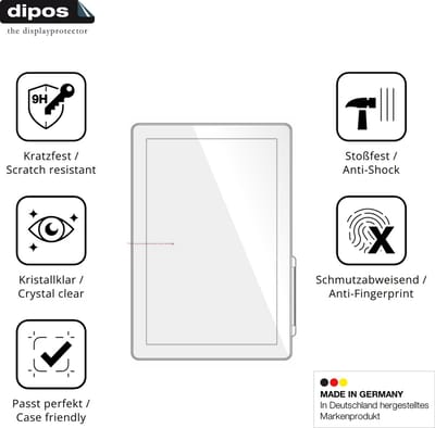 dipos – 2x Pantserfolie geschikt voor IMIN D1 10.1 Zoll | 9H Screenprotector