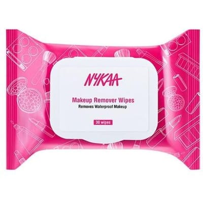 Nykaa Make-up Remover Doekjes pink