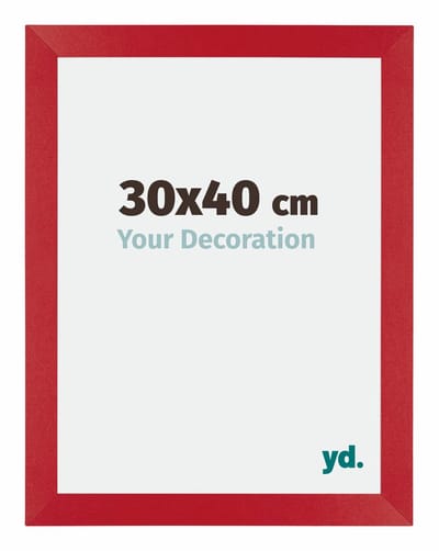 Your Decoration - Puzzellijst 30x40 cm - Rood - Puzzellijst 500-1000 stukjes - MDF Fotolijst - Mura