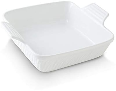 Keramische Bakvormen 8x8 - Vierkante Ovenschaal voor Brownies en Cakjes