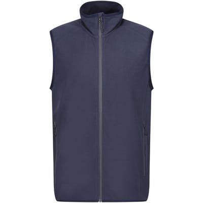 Regatta Heren Navigate Fleece Gilet (Marine/Seal Grijs)