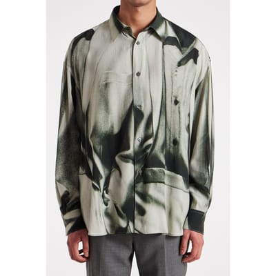Paul Smith S/c Oversized Shirt Cream Maat: 16.5 | Zakelijke Overhemden Outlet | Heren | Zwart