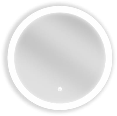 Mexen Oro verlichte ronde badkamerspiegel, 50 , LED 6000K, anti-condens - 9824-050-050-611-00
