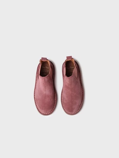 Chelsea boots voor kinderen van suède | CORA-SY