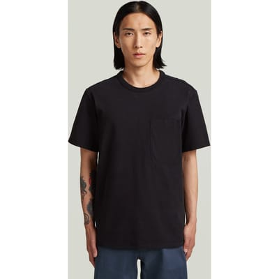 G-Star Mn Nuag Regular R T S/s Black Taglia: XS | Magliette basic Outlet | Uomo | Nero