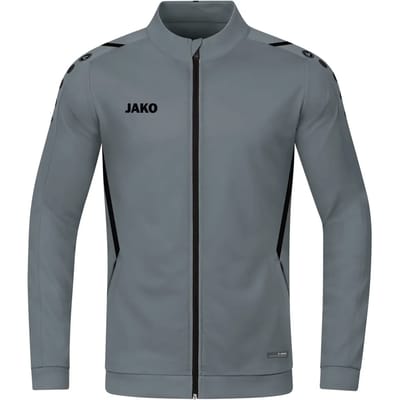 Jako Challenge Polyestervest Kinderen - Steengrijs / Zwart | Maat: 116
