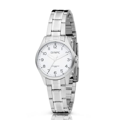 Olympic OL72DSS088 ROBIN - Horloge - Staal - Zilverkleurig  - 29mm