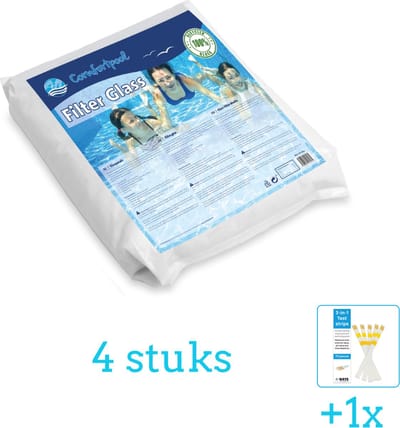 Comfortpool Glasparels - Voor Filterpomp - 20kg - Volumebundel - Filterglas - 4-delig