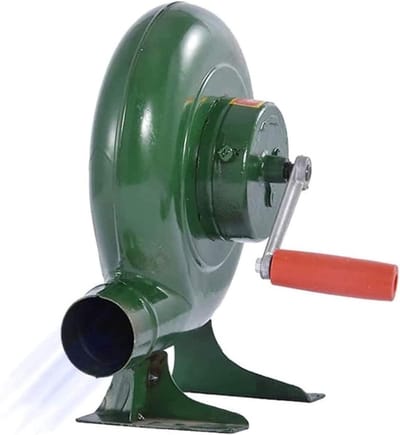 Handblazer - Luchtpomp - Vuur Maken - Handmatige Bediening - 300w - Metaal