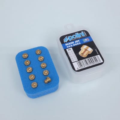 Gicleur principal de carburateur 362.0003 Polini 80 à 98 pour Dellorto PHVA moto