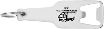 Akyol - beste vrachtwagenchauffeur flesopener - Vrachtwagen chauffeur - cadeau vrachtwagenchauffeur - leuk cadeau voor de beste cadeau vrachtwagenchauffeur om te geven - verjaardag cadeau vrachtwagenchauffeur - 105 x 25mm