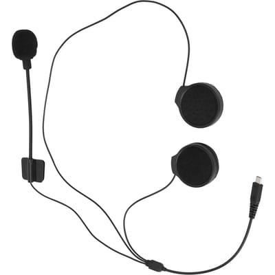 M7 Helm Bluetooth Headset Veilig Waterdicht Automatisch Beantwoordende Koptelefoon voor Motor black