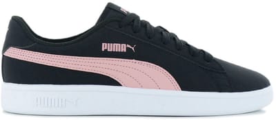 PUMA Smash v2 Buck SD - Dames Sneakers Schoenen Zwart 365160-18 , Maat: EU 36 UK 3.5