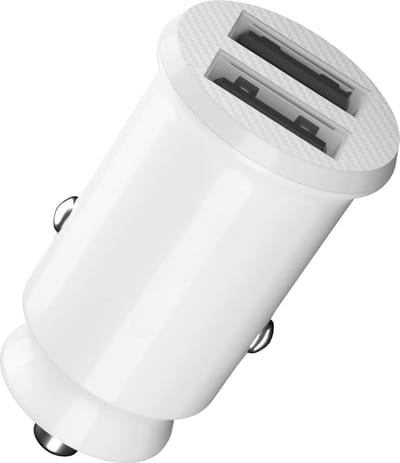 Autolader usb 2 Poorten - Auto Oplader usb - Auto Lader - Sigarettenaansteker usb oplader auto - Zeer compact - 2.4A - Universeel