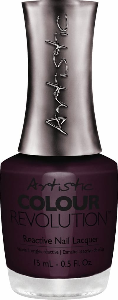 Artistic Nail Design Colour Revolution ' Heart Braker ' ( Aubergine Crème )