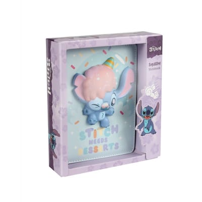 Disney Stitch Squishy 3D Notitieboek A5 Desserts