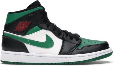 Nike Nike Air Jordan 1 Mid Green Toe - Sneaker
