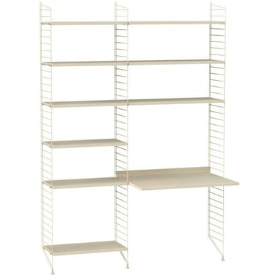 String Furniture - Floor Side Panel - beige - set van 2 - 200 x 30 cm