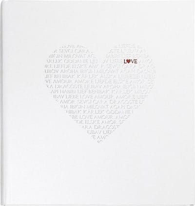 GOLDBUCH GOL-48080 Receptieboek LOVE als gastenboek