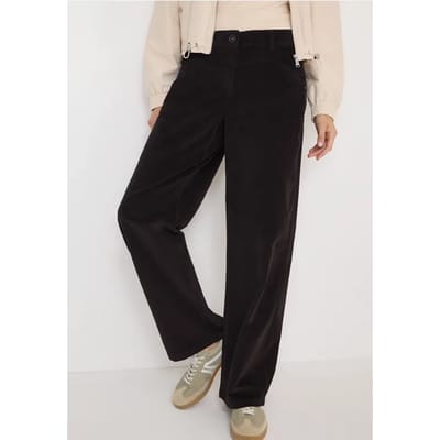 Wide Legs corduroy broek