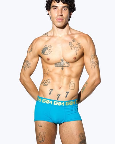 Garçon Trunk Mykonos - MAAT S - Heren Ondergoed - Boxershort voor Man - Mannen Boxershort
